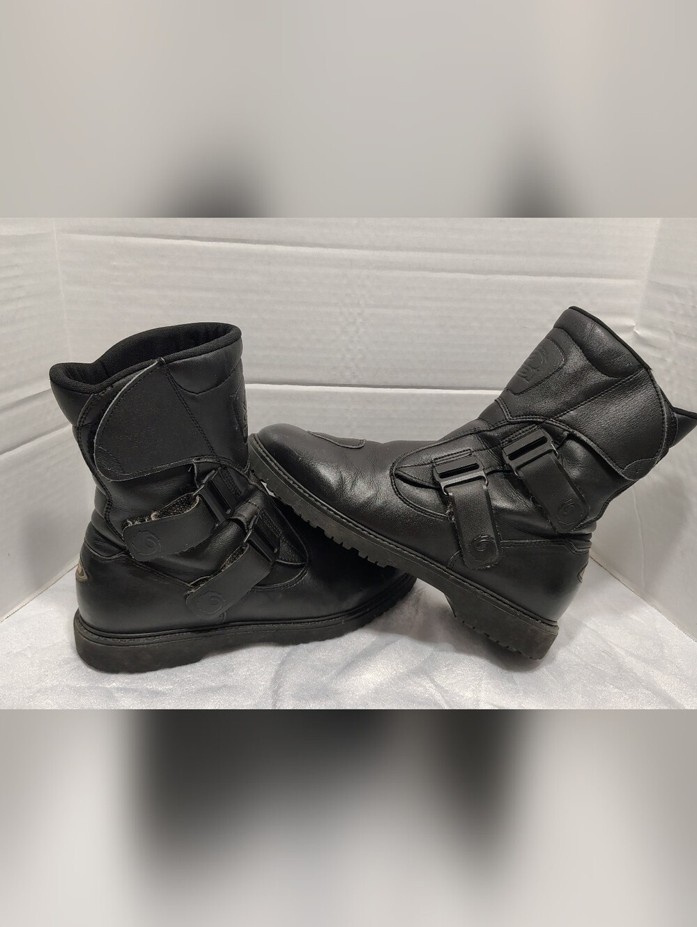 Sidi Scramble Motorcycle Riding Boots X Men's # 9.5 US Leather Made